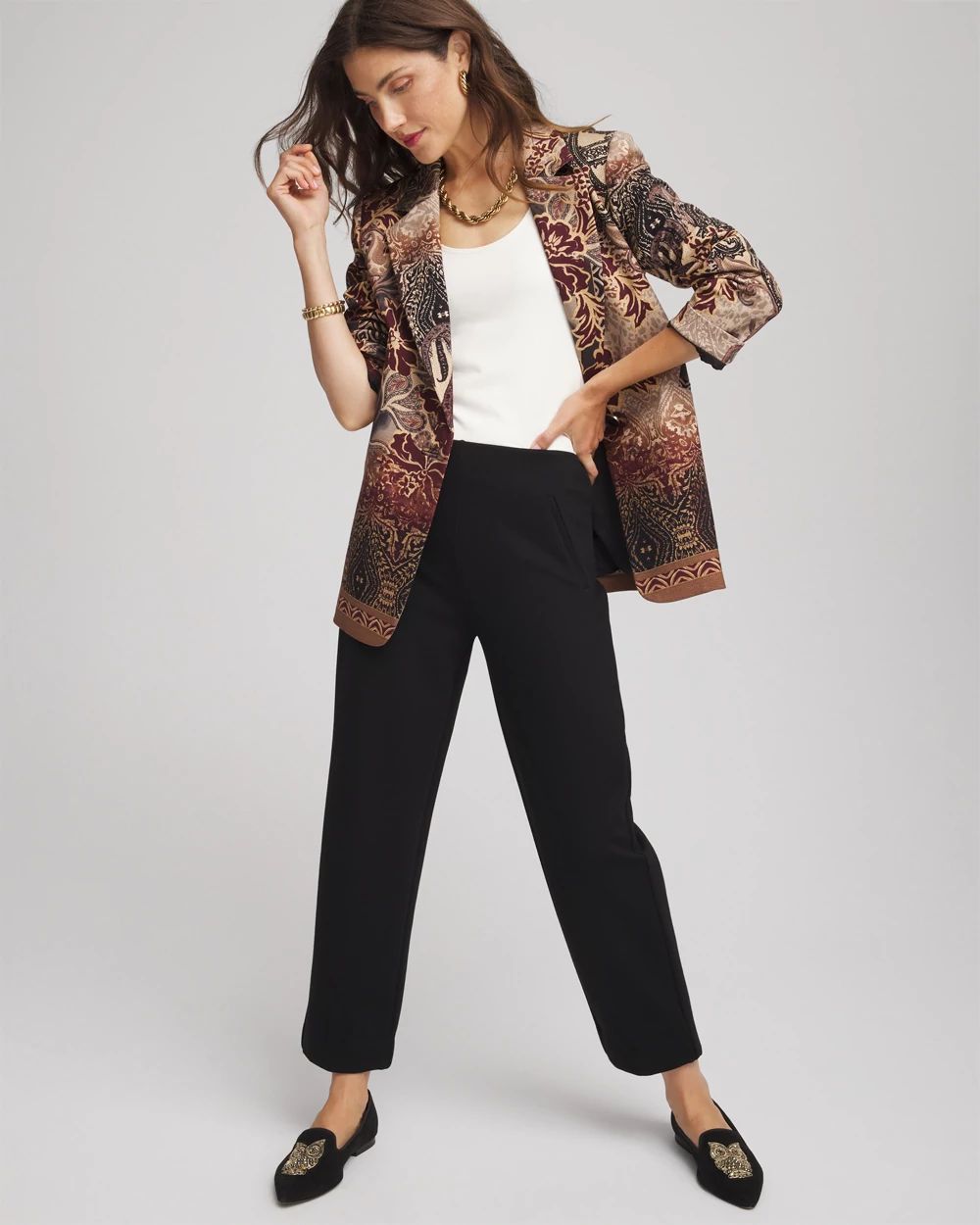 Juliet Relaxed Tapered Ankle Pants | Chico's